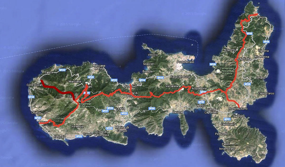 GTE – Grande Traversata Elba Island